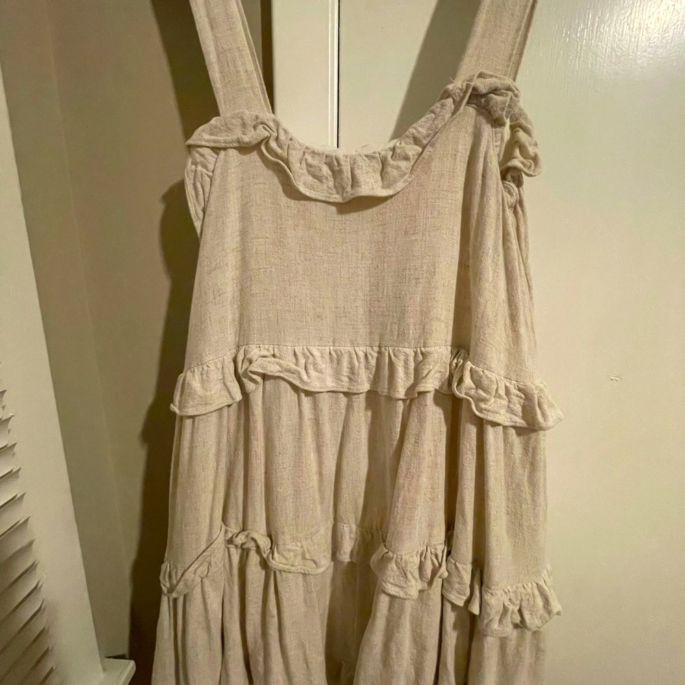 Canvas summer dress
